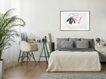 Plakat - Rozmowa dwóch kóz - obrazek 2