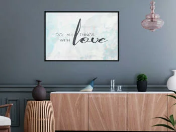 Plakat - Z miłością