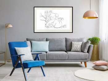 Plakat - Odpoczywający koala - obrazek 2