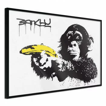 Plakat - Banksy: Banana Gun I