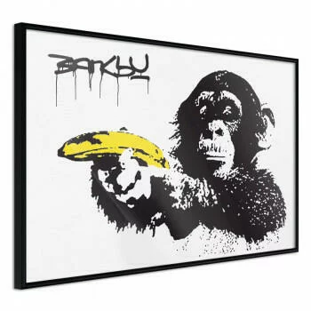 Plakat - Bananowy pistolet