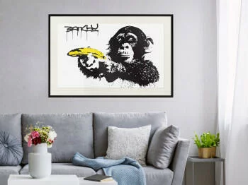 Plakat - Banksy: Banana Gun I - obrazek 2