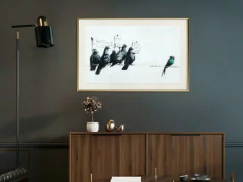 Plakat - Banksy: Pigeons - obrazek 2