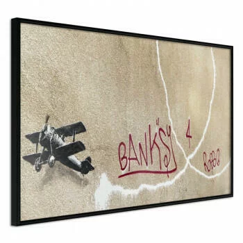 Plakat - Banksy: Love Plane
