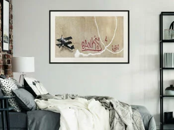 Plakat - Banksy: Love Plane