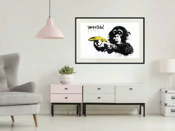 Plakat - Banksy: Banana Gun II - obrazek 2