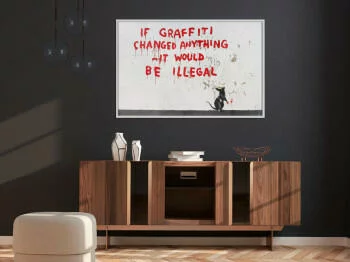 Plakat - Banksy: If Graffiti Changed Anything