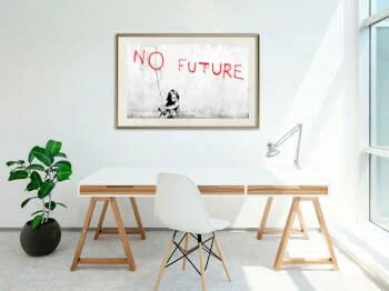 Plakat - Banksy: No Future