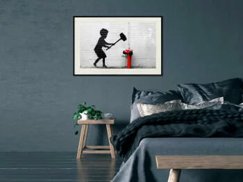 Plakat - Banksy: Hammer Boy