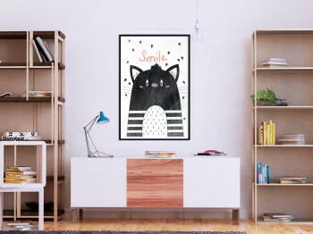 Plakat - Wesoły kotek