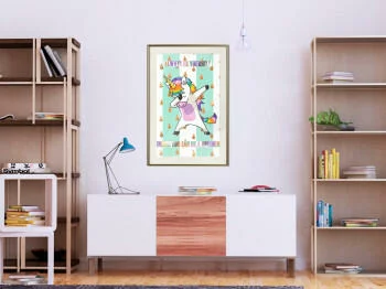Plakat - Dabujący jednorożec - obrazek 2