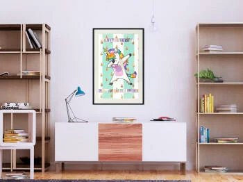 Plakat - Dabujący jednorożec - obrazek 2