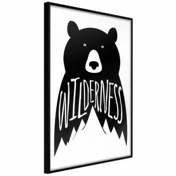 Plakat - Dziki niedźwiedź