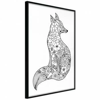 Plakat - Ażurowy lis