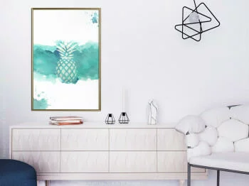 Plakat - Pastelowy ananas - obrazek 2