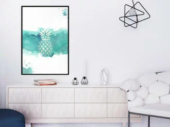 Plakat - Pastelowy ananas