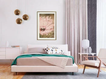 Plakat - The best dreams happen when you are awake - obrazek 2