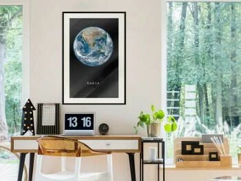 Plakat - Układ słoneczny: Ziemia