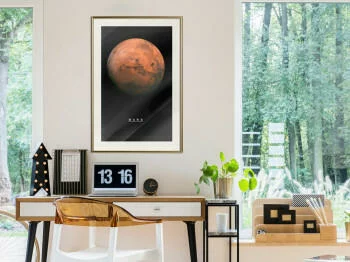 Plakat - Układ słoneczny: Mars