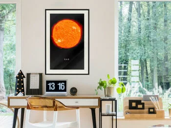 Plakat - Układ słoneczny: Słońce