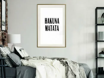 Plakat - Hakuna Matata - obrazek 2