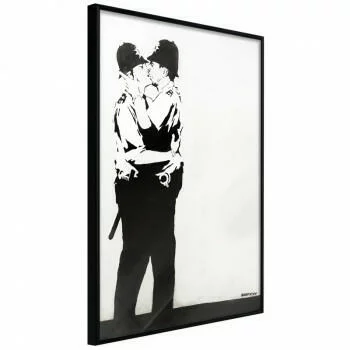 Plakat - Banksy: Kissing Coppers II