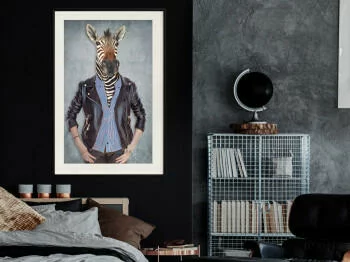 Plakat - Zwierzęce alter ego: Zebra - obrazek 2