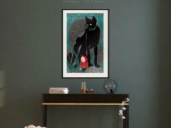 Plakat - Zły wilk - obrazek 2