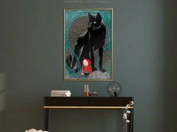 Plakat - Zły wilk - obrazek 2