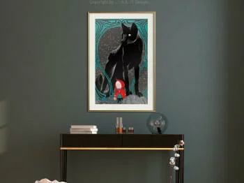 Plakat - Zły wilk - obrazek 2