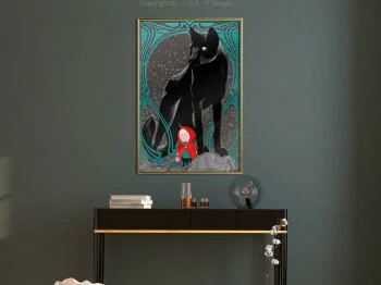 Plakat - Zły wilk