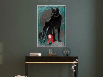 Plakat - Zły wilk