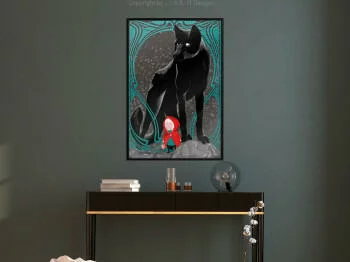 Plakat - Zły wilk - obrazek 2