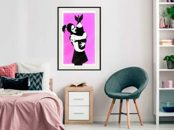Plakat - Banksy: Bomb Hugger - obrazek 2
