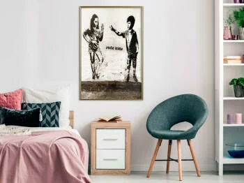 Plakat - Banksy: Rude Kids - obrazek 2