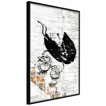 Plakat - Banksy: Baby Stroller