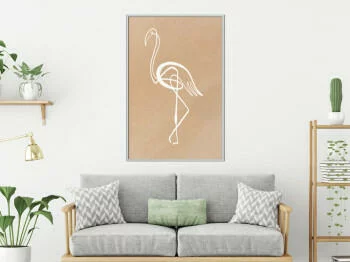 Plakat - Samotny ptak