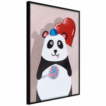 Plakat - Szczęśliwa panda