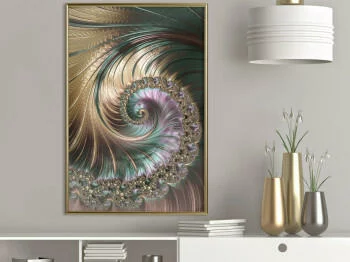 Plakat - Opalizująca spirala