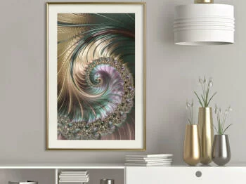 Plakat - Opalizująca spirala