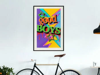 Plakat - Grzeczni chłopcy