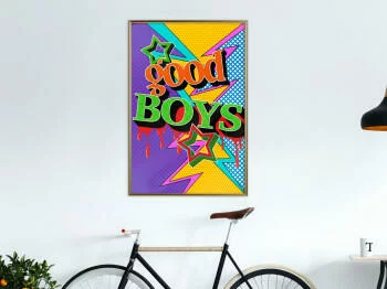 Plakat - Grzeczni chłopcy