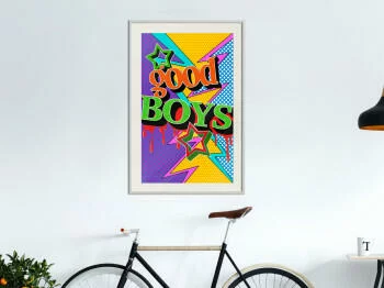 Plakat - Grzeczni chłopcy