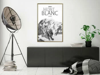 Plakat - Szczyty świata: Mont Blanc - obrazek 2
