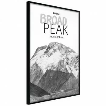 Plakat - Szczyty świata: Broad Peak