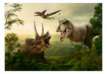 Fototapeta samoprzylepna - Dinozaurowy plac - obrazek 2