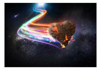 Fototapeta samoprzylepna - Meteoryt miłości (kolorowy)