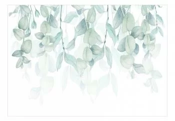 Fototapeta samoprzylepna do sypialni - flora w pastelach - obrazek 2
