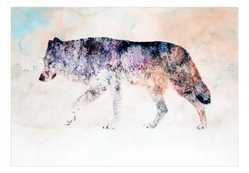 Fototapeta samoprzylepna - Samotny wilk