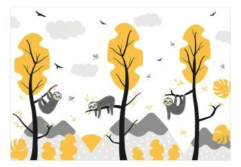 Fototapeta - Urocze leniwce - obrazek 2